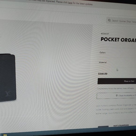 Louis Vuitton Pocket Organizer - Picture 4 of 4